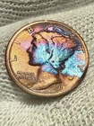 1917-S Mercury Dime ~ Choice/Gem AU+ ~ 90% Silver Toned
