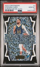 2023 Panini Contenders Superstar Die-Cuts #3 Stephen Curry PSA 10