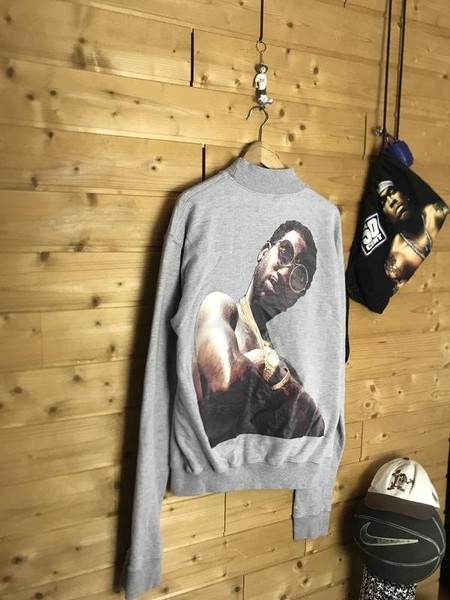 Men Wu-Tang Sweatshirt Grey 42 / XL / 50