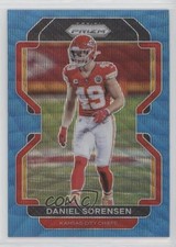 2021 Panini Prizm Blue Wave Prizm 36/199 Daniel Sorensen #193 0k10