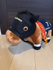 Gentildonna Thoroughbred Collection Fluffy Big Plush Toy Horse Japan JRA Racing