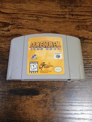 Duke Nukem: Zero Hour (Nintendo 64, 1999) N64 * Cart Only * Clean [Tested]
