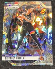 2024 Panini Prizm WNBA Brittney Griner Silver Cracked Ice Prizm #113 Mercury
