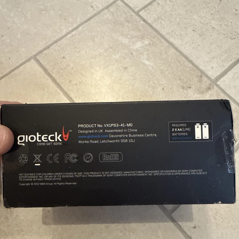 Gioteck VX1 PS3/PC Wired Controller For Sony Playstation 3 / PS3 - USB New - Image 2 of 4