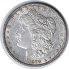 1878 7TF VAM 115 Morgan Silver Dollar Triple Blossom AU Uncertified #956