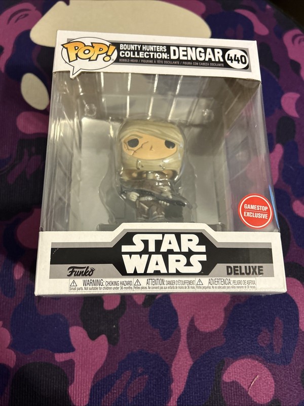 Funko Pop! Star Wars Bounty Hunters Collection DENGAR #440 - Gamestop Exclusive