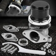 UNIVERSAL EXTERNAL 14-PSI 38MM TURBOCHARGER V-BAND 5" WASTEGATE W/SPRING BLACK