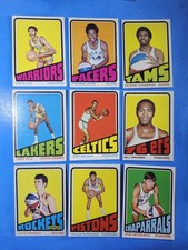 1972 TOPPS BASKETBALL 18 CARD LOT MID GRADES 2.00 ship DON NELSON