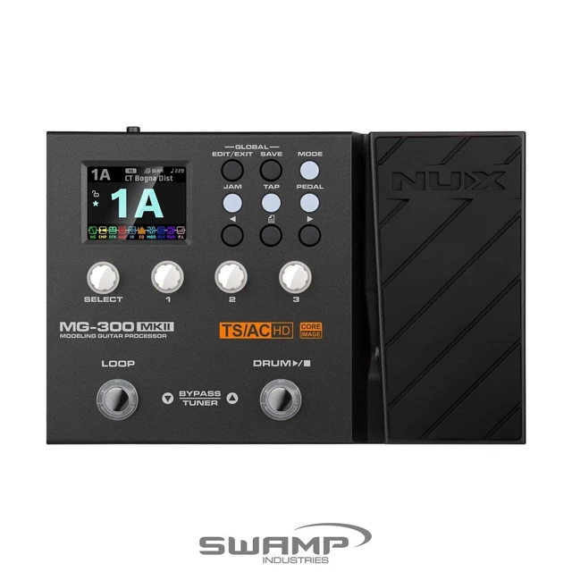 NUX MG-300 MKII Guitar Modelling Processor Multi Effects Pedal