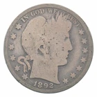 Better 1892 US Barber 90% Silver Half Dollar Coin Collection Set Break *671