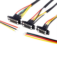 1/3/5 Pair Spring Loaded Pogo Pin Connector 2.54mm Pitch PCB