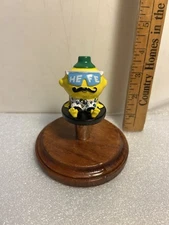 GREAT LAKES BREWING LITTLE HEFEWEIZEN LEMONHEAD MINI draft beer tap handle. OHIO