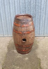 VECCHIA ANTICA BOTTE LEGNO  30 LITRI L.62 PANCIA 35 BARILE LEGNO BARRIQUE LEGNO 