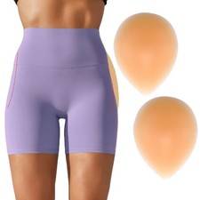 Silicone Hip Pads for Women Reusable Butt Lift Enhancer Sticky Buttocks Large