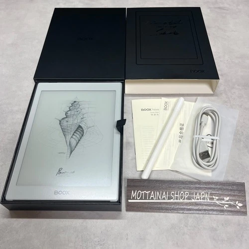 BOOX Nova Air 7.8 32GB E-book Reader Androd Tablet Front Light w/Box Tested Good