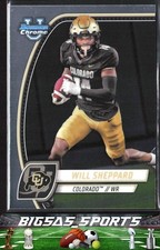 Will Sheppard 2024 Bowman University Chrome #186 Colorado Buffaloes