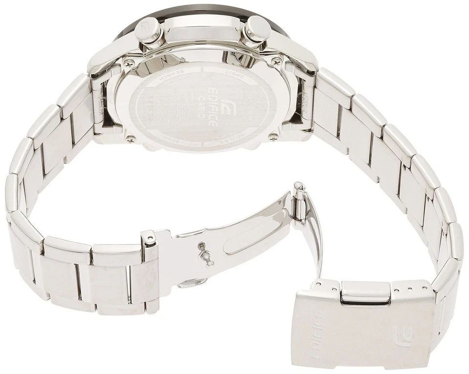 Мужские кварцевые аналогово-цифровые дисплеи Casio ERA-500DB-1ACR ERA-500 Edifice - Изображение 2 из 2