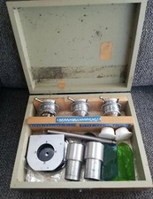 De colección Ernst Leitz Wetzlar Alemania Lente 22-100,11 y Microscopio Kit 1/1 en eBay