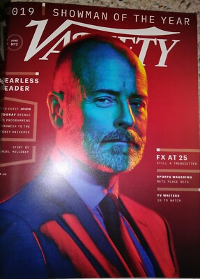 VARIETY MAGAZINE - JUNE 11 2019 - FEARLESS LEADER JOHN LANDGRAF