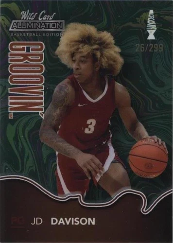 2021-22 Wild Card Alumination - JD Davison #GG-21