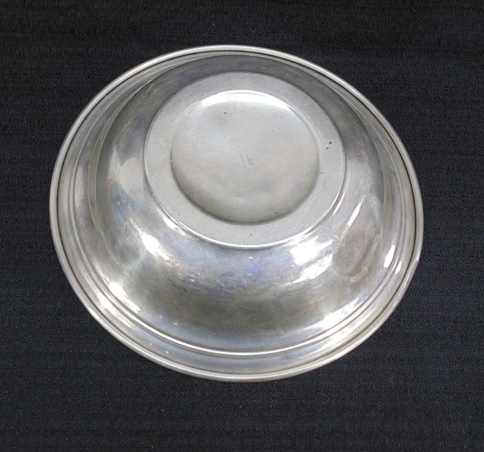 Tazón de tuerca de plata esterlina vintage Estate Manchester 997 76 gramos para chatarra o uso Foto 2 de 4