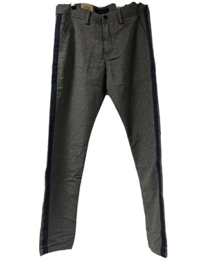 Tergal Pantalon Lana Hombre Pantalón De Tela Gris Hombre Salsa