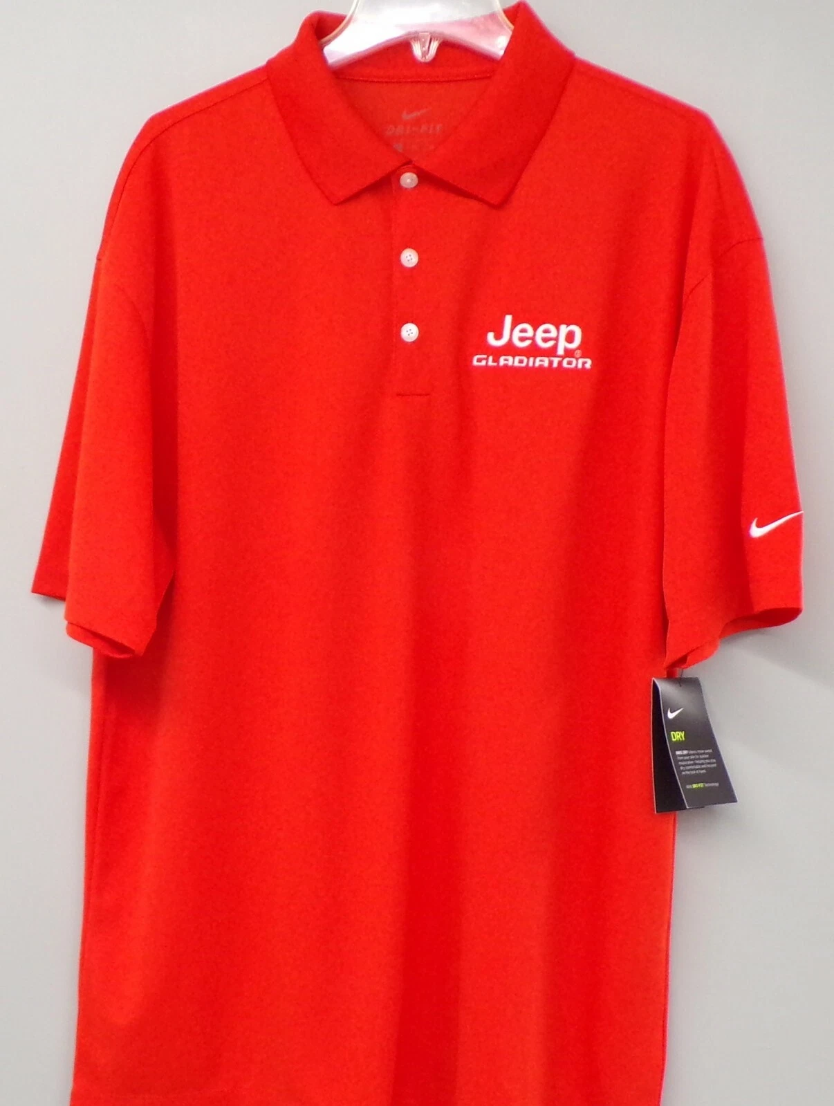 JEEP Gladiator Mens Embroidered Nike Golf Shirt XS-4XL, LT-4XLT New