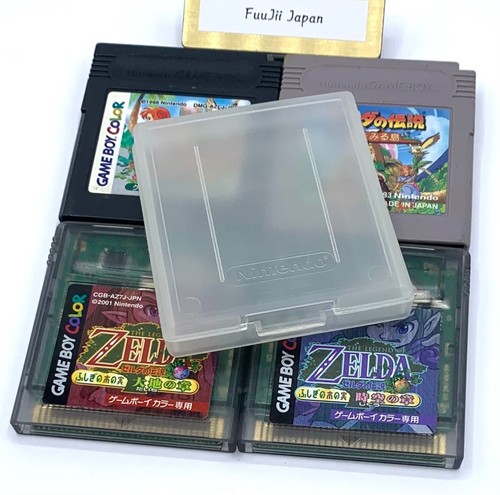 4 Set Legend of Zelda Oracle of Ages & Oracle of Seasons Set Gameboy GB Japanisch - Bild 2 von 10