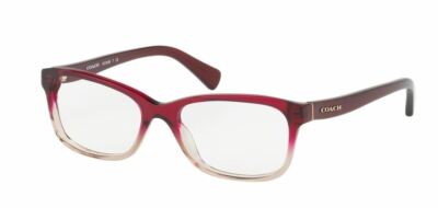NEW COACH women\'s hc6089 5484 eyeglasses in red sand gradient Coach Women main image 2