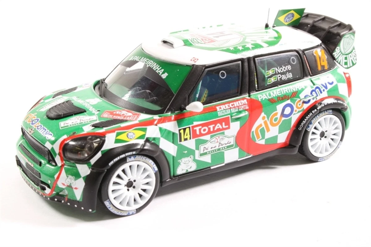 MINI ALL 4 WINNER DAKAR 2012 – Châssis 3DP 1/32 – SCALEAUTO HSR 2216 – Occasion