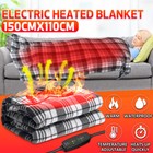 Chauffe-lit Surmatelas Chauffant Couverture chauffante Electrique 150x110cm
