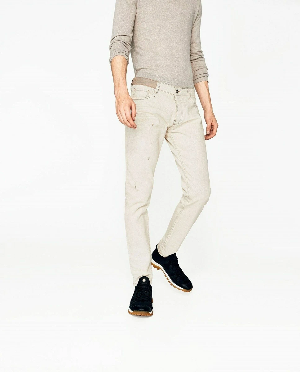 Zara Men's Slim Cropped Jeans