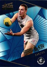 2019 Carlton Blues AFL Dominance Holographic Rookie Card - Harry McKay #127/350