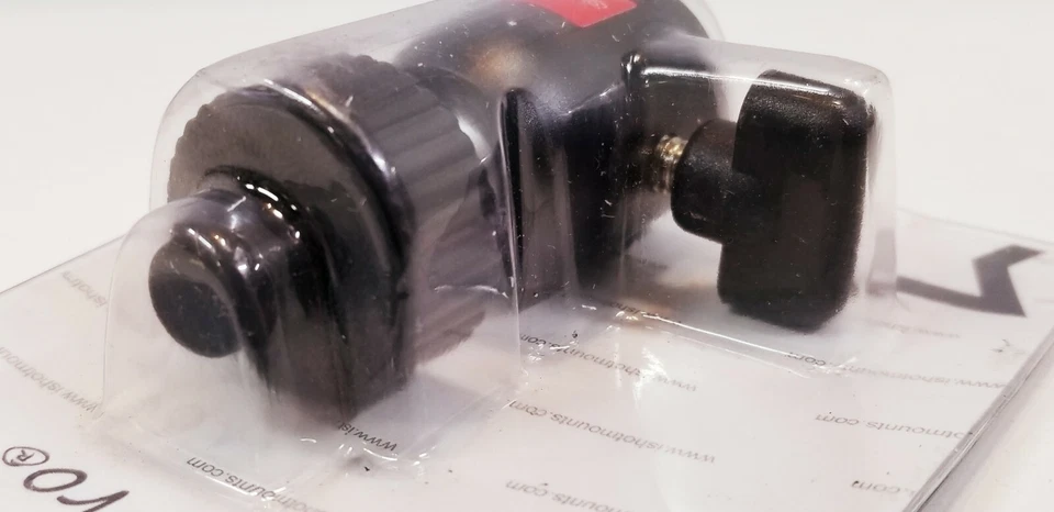 Mini cabezal de bola iShot Pro 3/8" rosca de montaje 1/4 buje reductor Foto 4 de 4