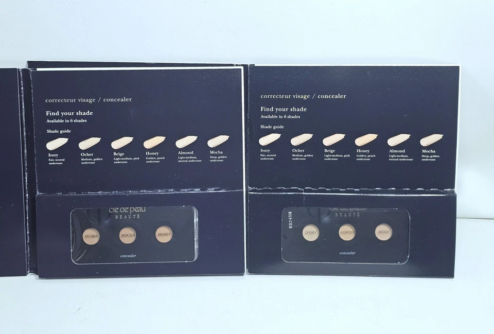 Cle De Peau Concealer Sample 6 Shades Ivory, Almond, Beige, Ochre, Mocha, Honey - Image 2 of 4