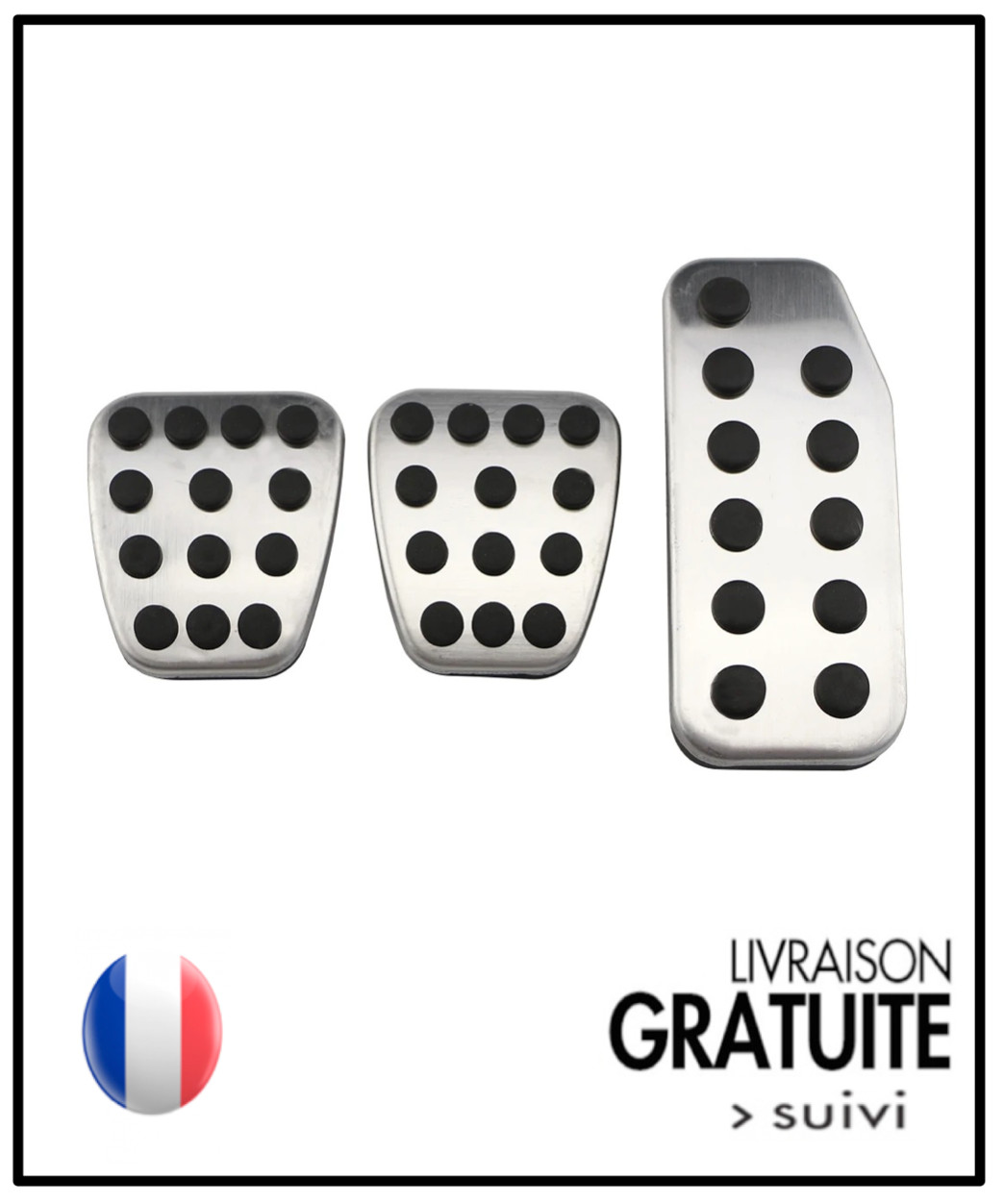 Pédale en alu pour Honda Civic et Jazz GK5 boîte manuelle