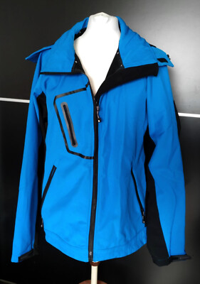 Herren-Softshell-Jacke blau von Summit Gr. XL