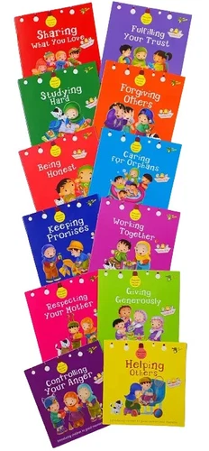 Akhlaaq Building Series - Islamic Kids Books (Choose 1 Book or Full Set of 12)