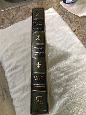 Christopher Marlowe- Four Plays - Heritage Press- VERY GOOD (1966)