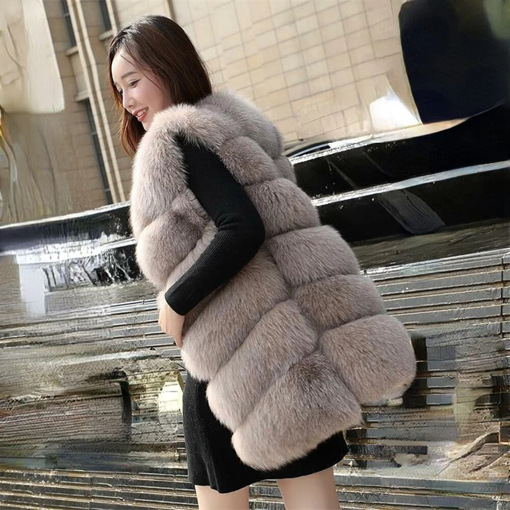 Woman's Fox Fur Vest