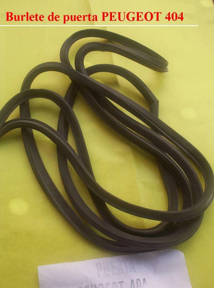 Комплект уплотнений для двери Peugeot 404 X 4 единицы (они размещены на двери). - Изображение 2 из 2