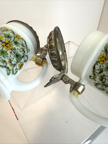 Pair (2) VTG BMF Schnapskrugerl, West Germany Mini Stein Identical Shot Glasses - Picture 6 of 10