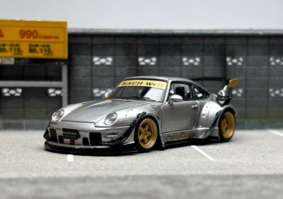 ミニカー Ignition model 1:64 RWB silver Unboxing Ignition Model 1/64 RWB 993 Ramintra Silver - YouTube