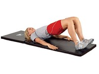 Perform Better 2 Thick Folding Gym Exercise Mat Black 6' X 2' Perform Better 2 Thick Folding Gym Exercise Mat Black 6' X 2'