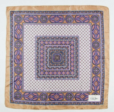 Magnifique Foulard Vintage '' Cornelia James '' / '' Cornelia James '' Vintage Scarf