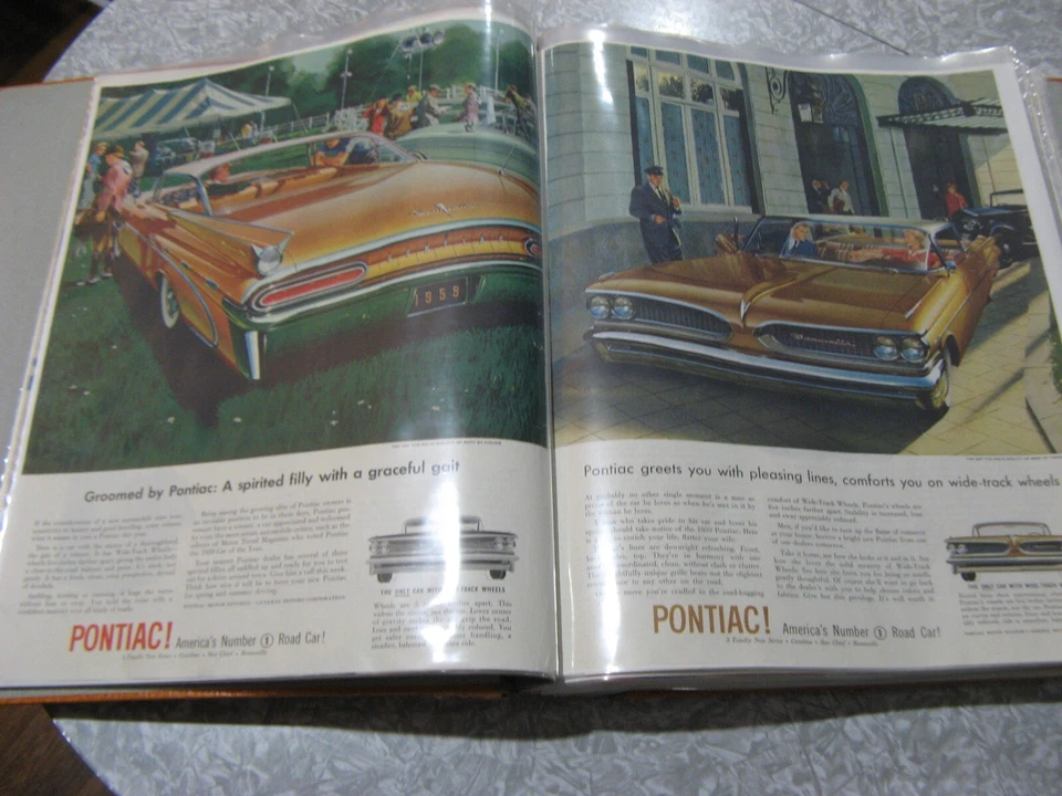 70 Original Pontiac Magazine Ads from the 60's GTO Firebird - Image 3 of 4