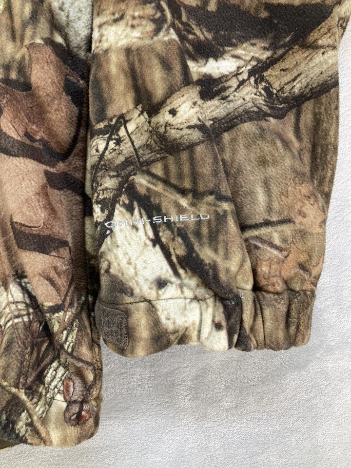 Columbia Men's PHG Omni Shield Mossy Oak Breakup Infinity Camo Jacket Size L - Image 4 of 4