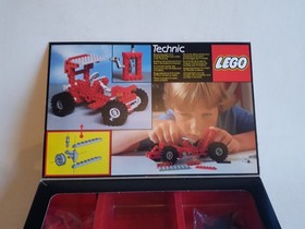 LEGO Technic 8030 Universal Building Set Pneumatic Box Instructions Original Box 1982