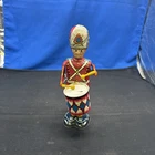 LOUIS MARX & CO “GEORGE THE DRUMMER BOY”  VINTAGE TIN WIND-UP TOY-IT WORKS A5B