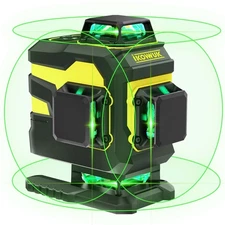 4D Laser Level, Self-Leveling Tool for Tiling, Picture Hanging, Remote Control